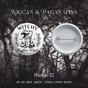 Wiccan/Pagan Badge - Coffee Club