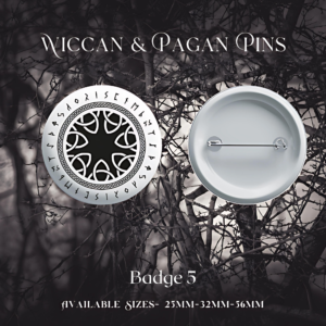 Wiccan/Pagan Badge - Norse Style