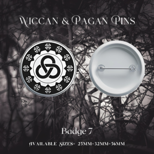 Wiccan/Pagan Badge - Celtic Knots