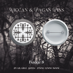 Wiccan/Pagan Badge - Celtic Knots & Symbols