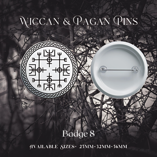 Wiccan/Pagan Badge - Celtic Knots & Symbols