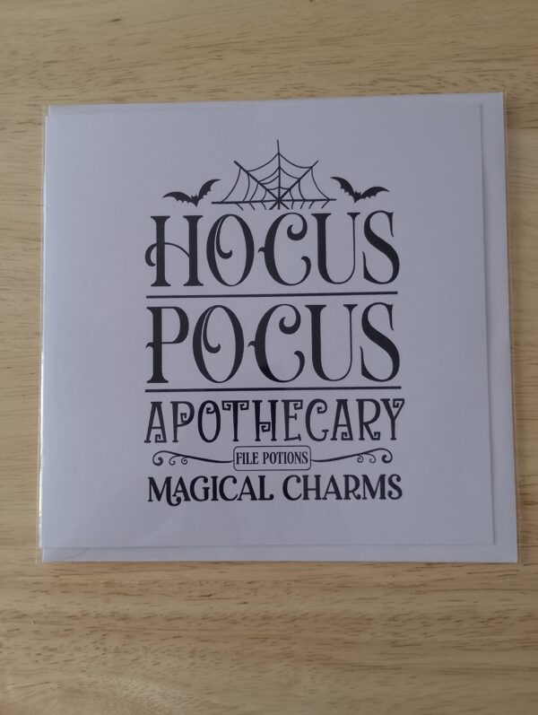 Hocus Pocus Witchy Card
