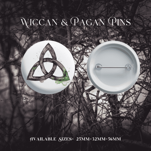 Wiccan & Pagan Pin Badges - Image 7