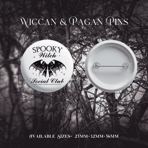 Wiccan & Pagan Pin Badges - Image 6