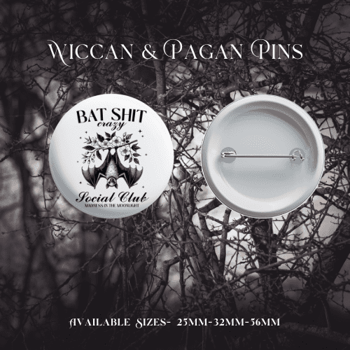 Wiccan & Pagan Pin Badges - Image 3