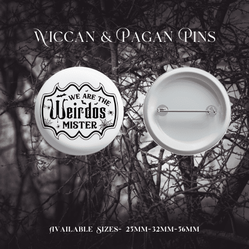 Wiccan & Pagan Pin Badges